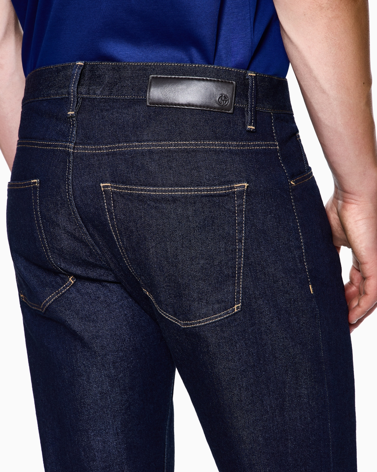 FIVE-POCKET, REGULAR-FIT TROUSERS IN ASV COTTON AND MODAL - 5