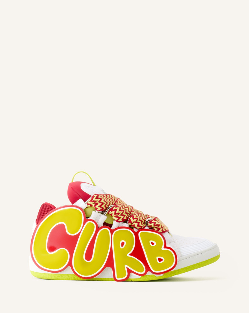 CURB PATCH SNEAKERS IN LEATHER 1