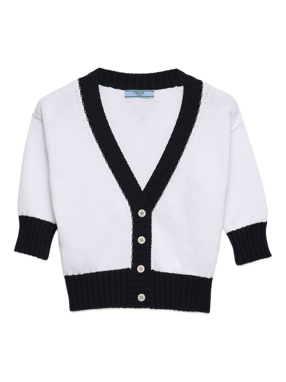 knitted cardigan - 1