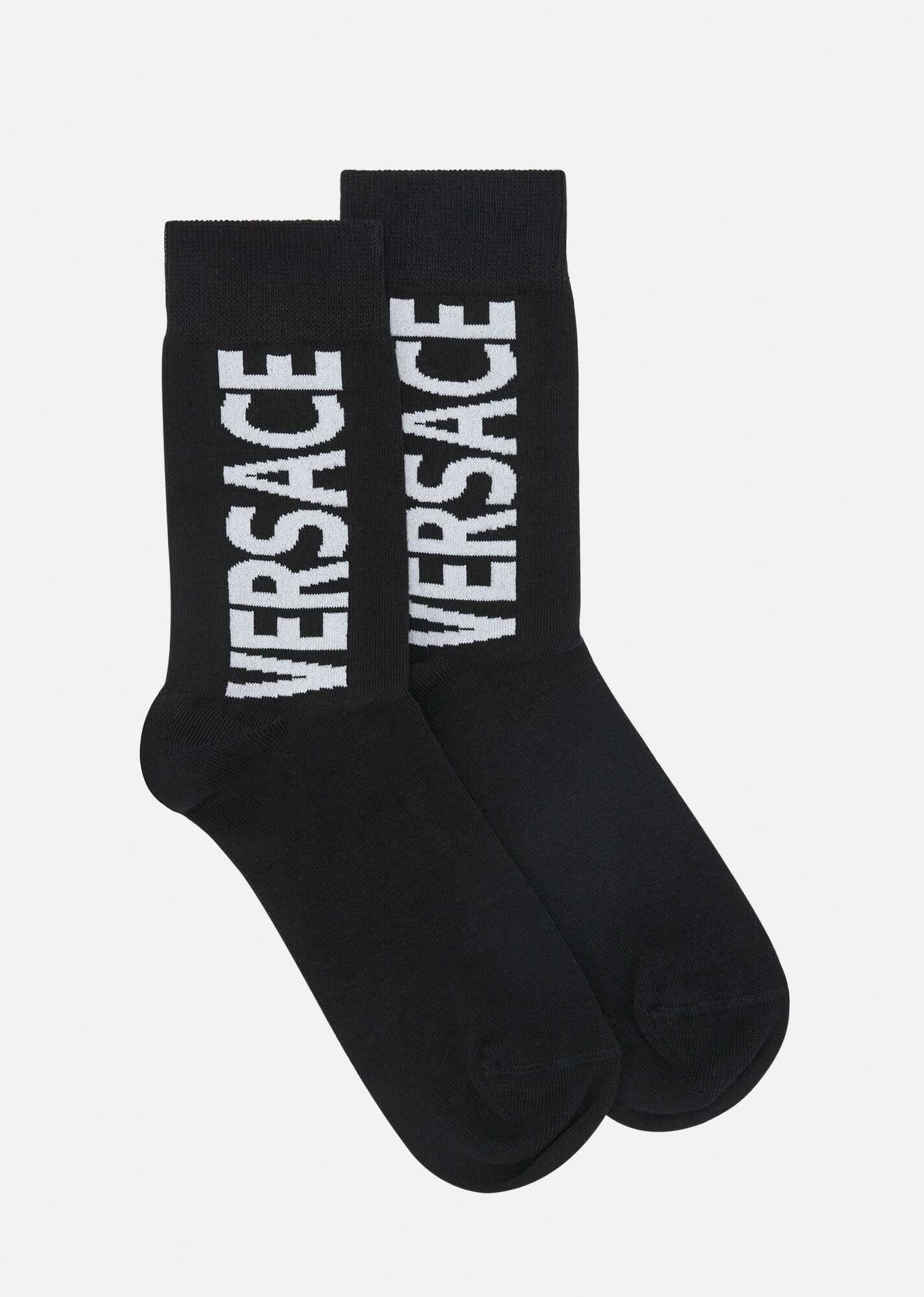 Versace Logo Socks - 1