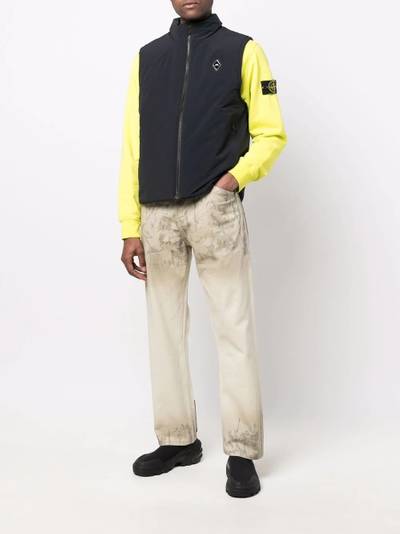 A-COLD-WALL* logo-patch zip-up vest outlook