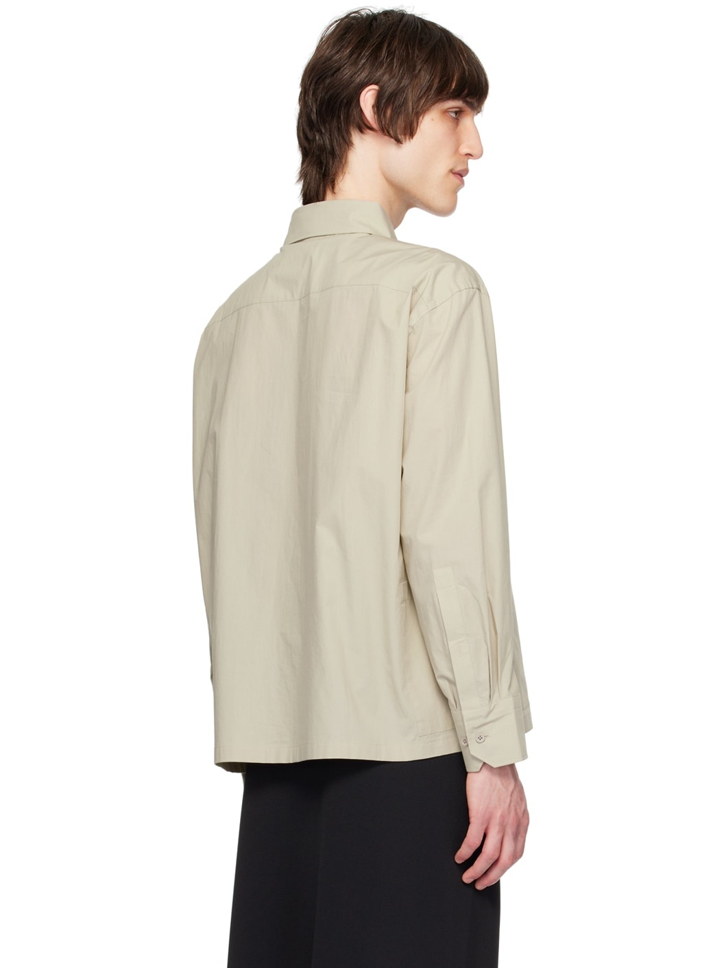 Beige Circle Shirt - 3