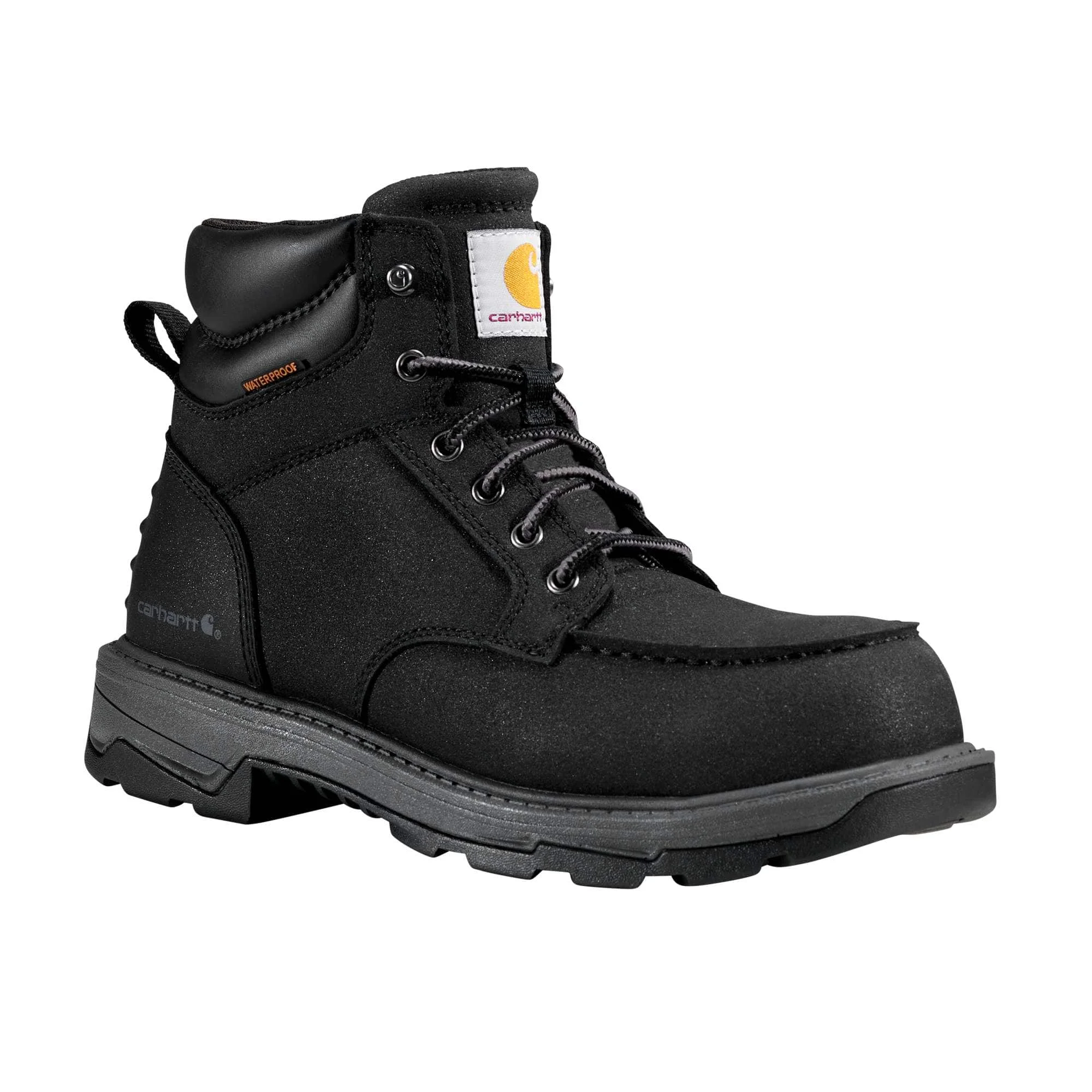 Hamilton 6" Waterproof Composite Moc Toe Work Boot - 1