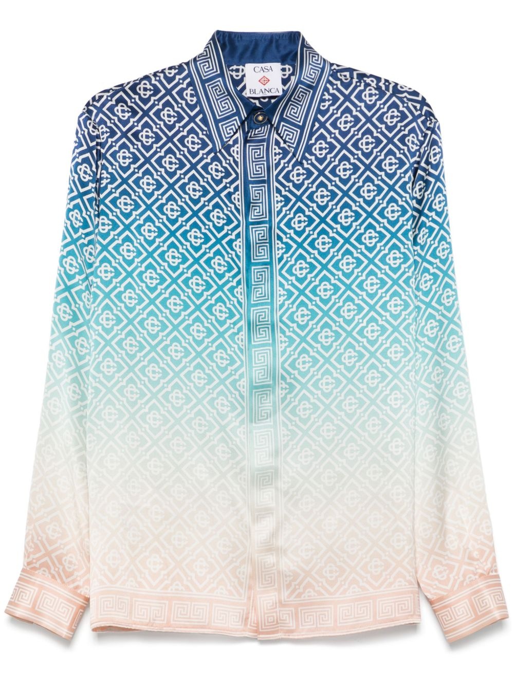 gradient-effect shirt - 1