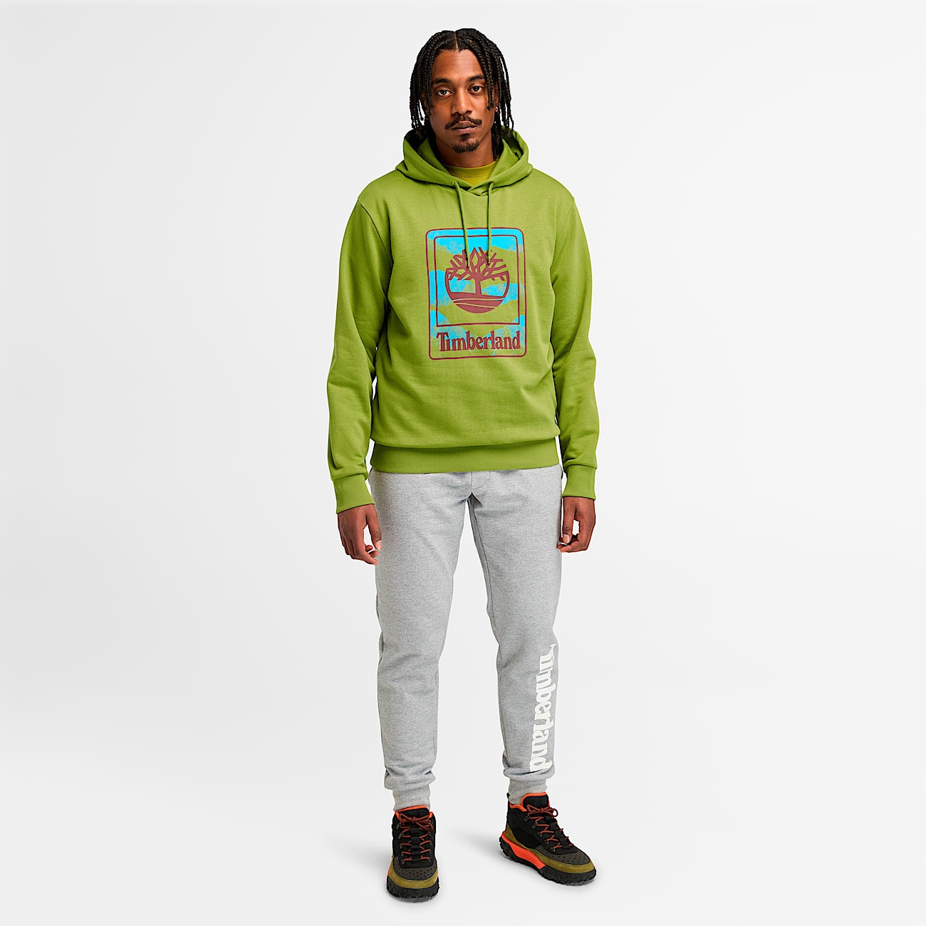 Men's Outdoor Graphic Brushback Hoodie - 3