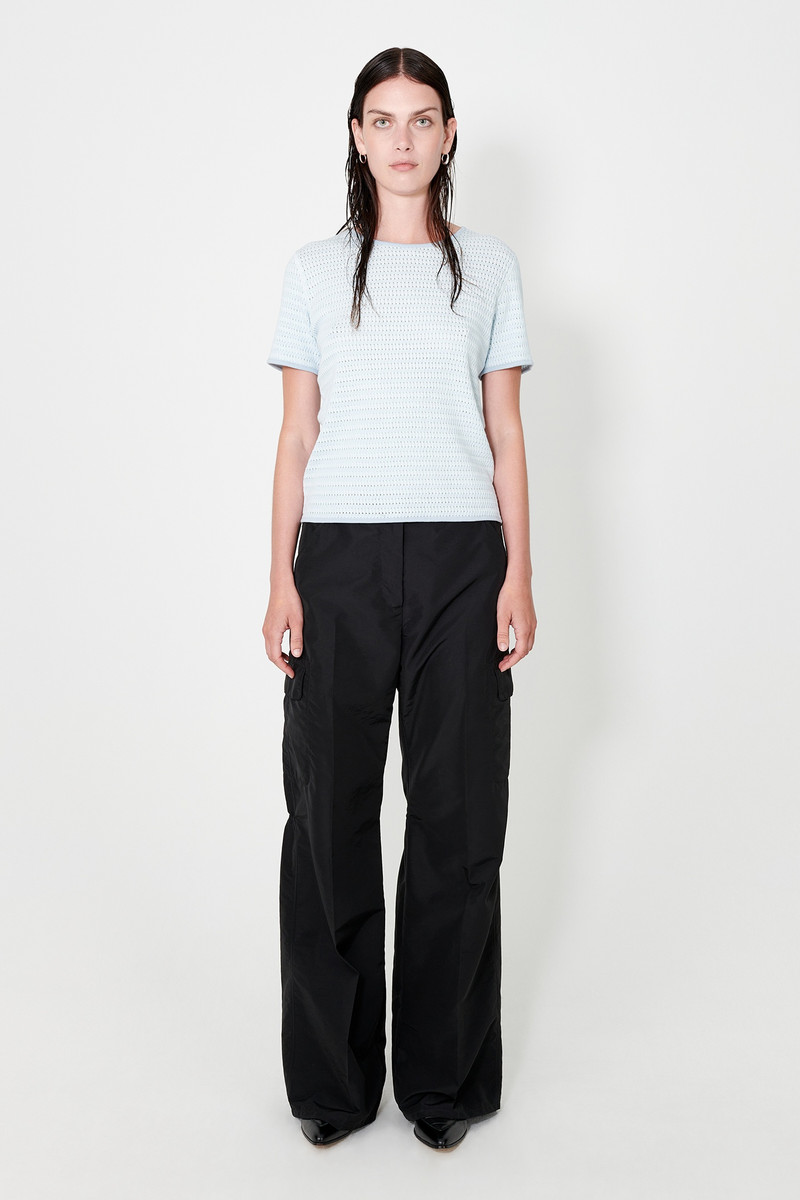 Chariot T-Shirt Sonic Blue Sport Crochet 4