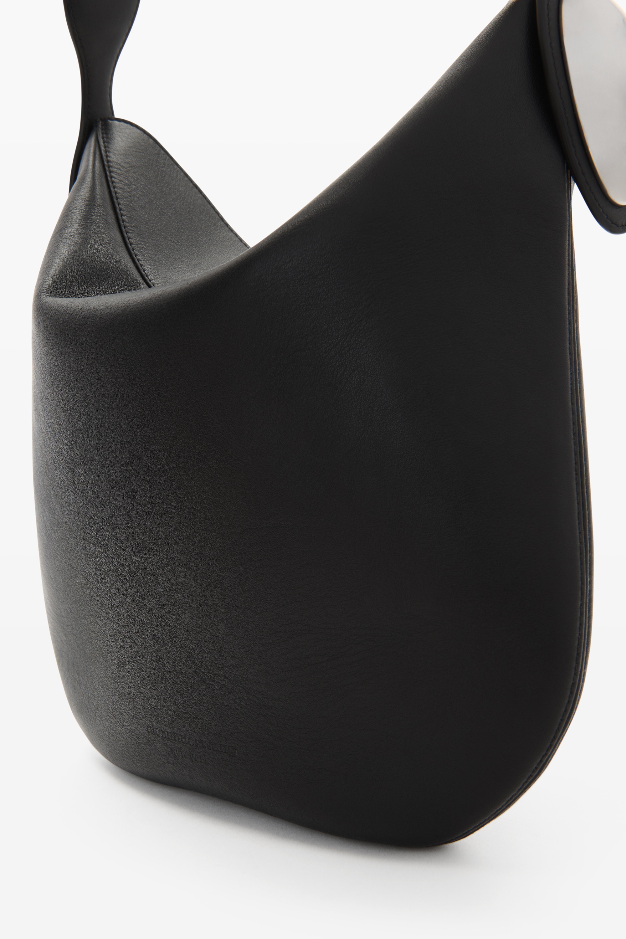 DOME HOBO BAG IN SMOOTH COW LEATHER - 6