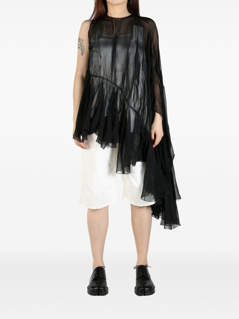 ALAINPAUL ruffled blouse outlook