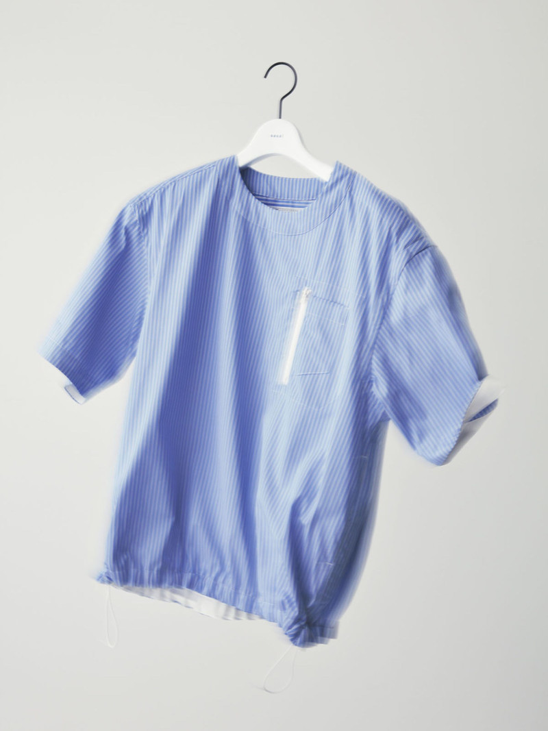 sacai Cotton Poplin Pullover outlook