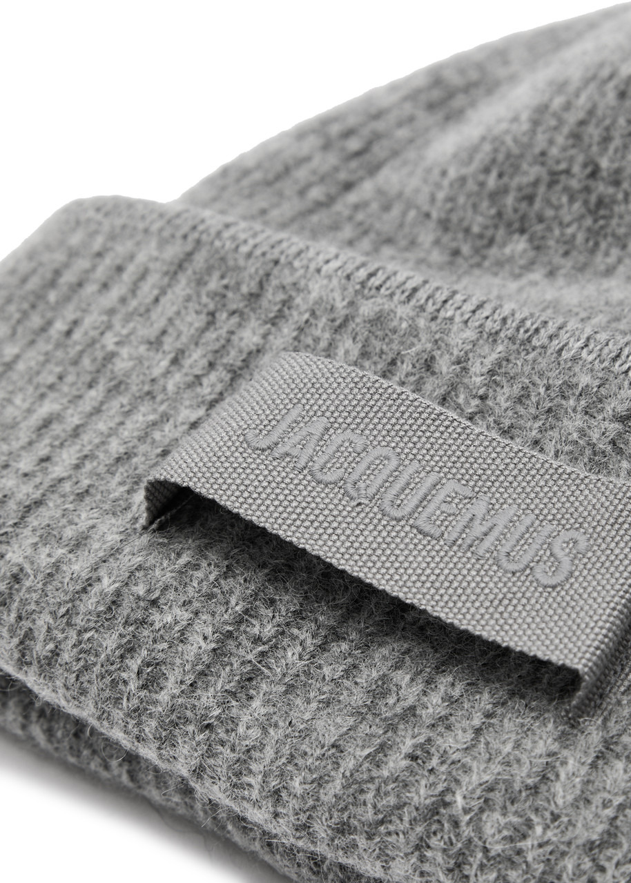 Jacquemus Le Bonnet Gros Grain Alpaca-blend Beanie - 2
