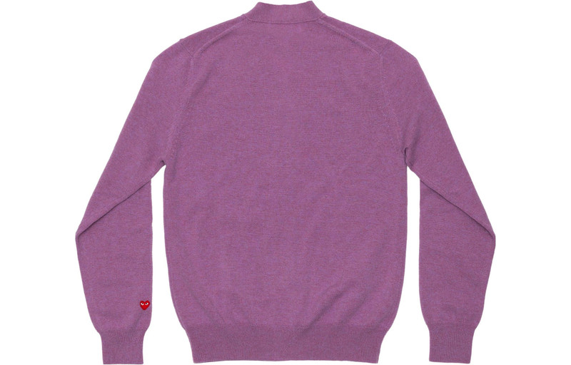 Comme des Garçons PLAY COMME des GARCONS PLAY Cardigan Pastel Series Sleeve Heart 'Purple' AZ-N092-051-4 outlook