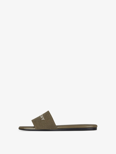 Givenchy 4G MULES IN CANVAS outlook