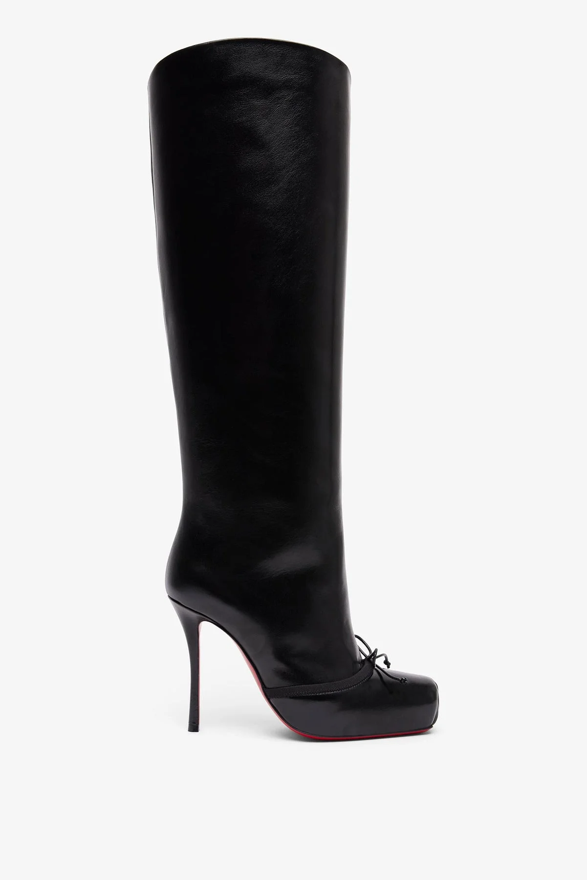 Cassia 100 black leather boots - 1