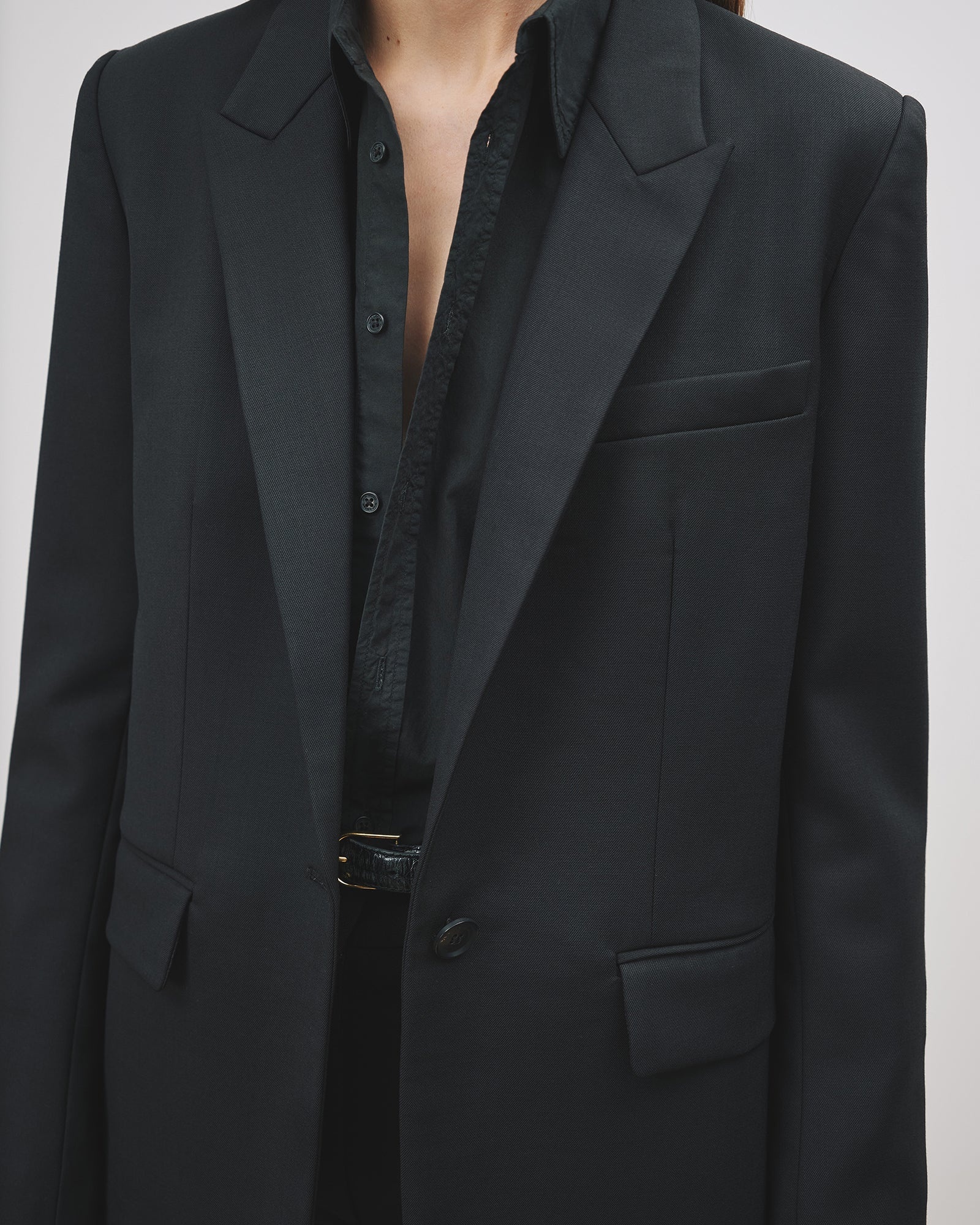 ADELE SINGLE BREASTED TAILORED JACKET - 3