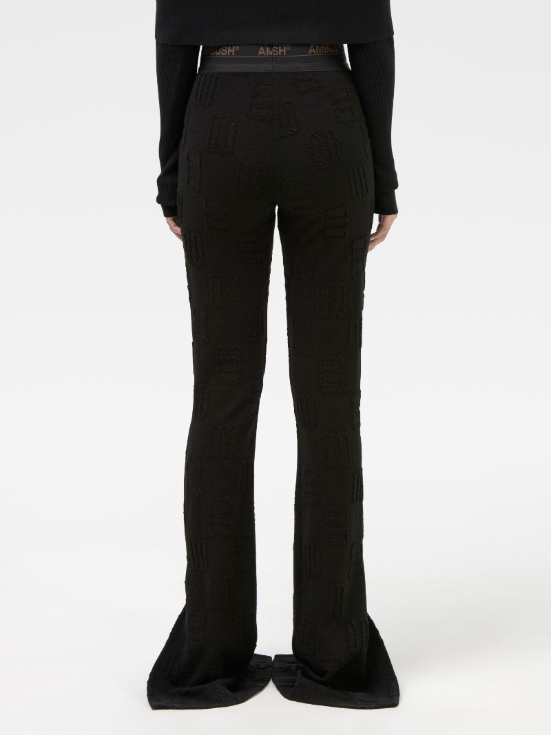 MONOGRAM FLARE LEGGINGS - 6