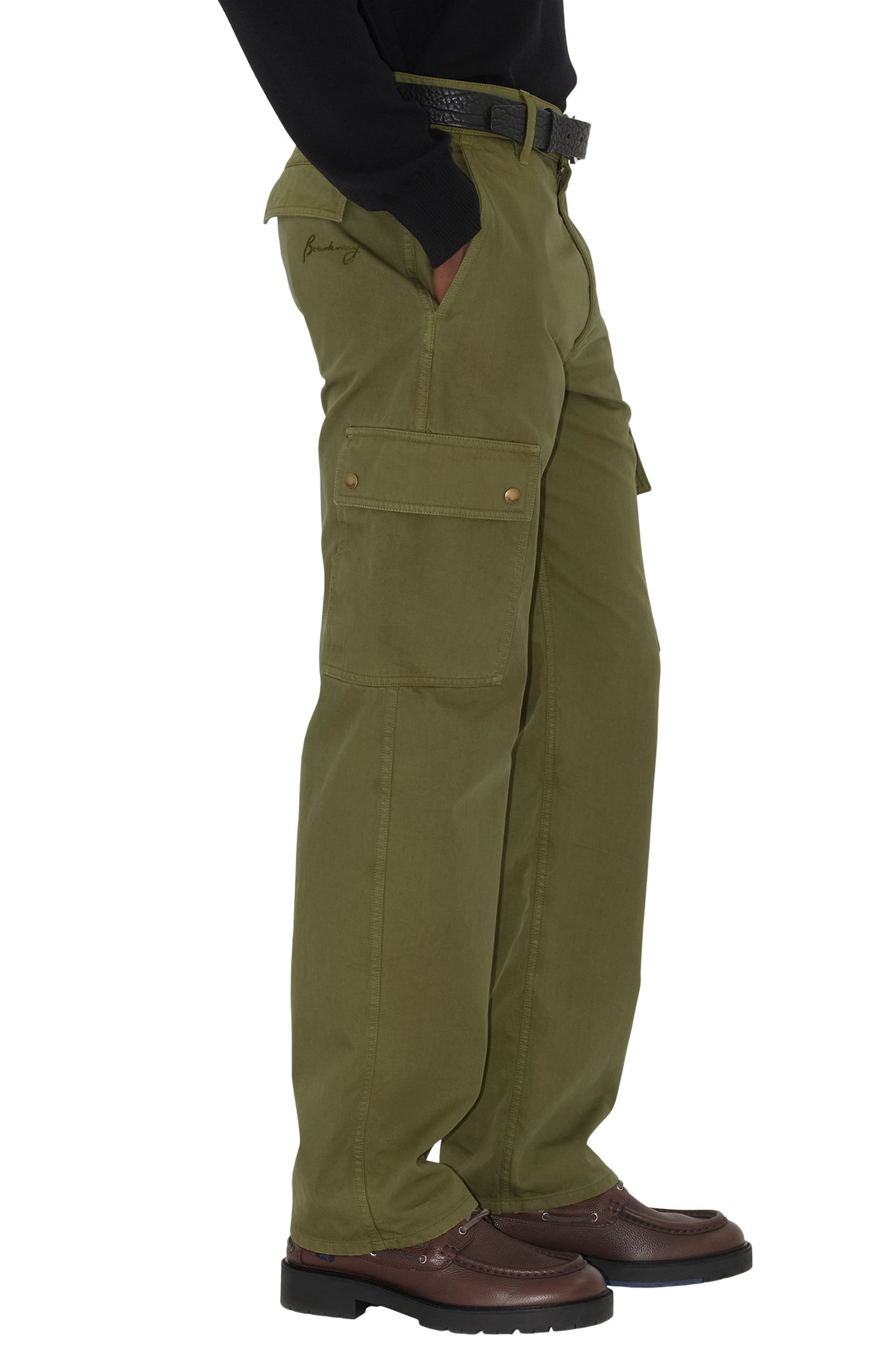 burberry Gabardine Cargo Pants in Wreath at Nordstrom - 3