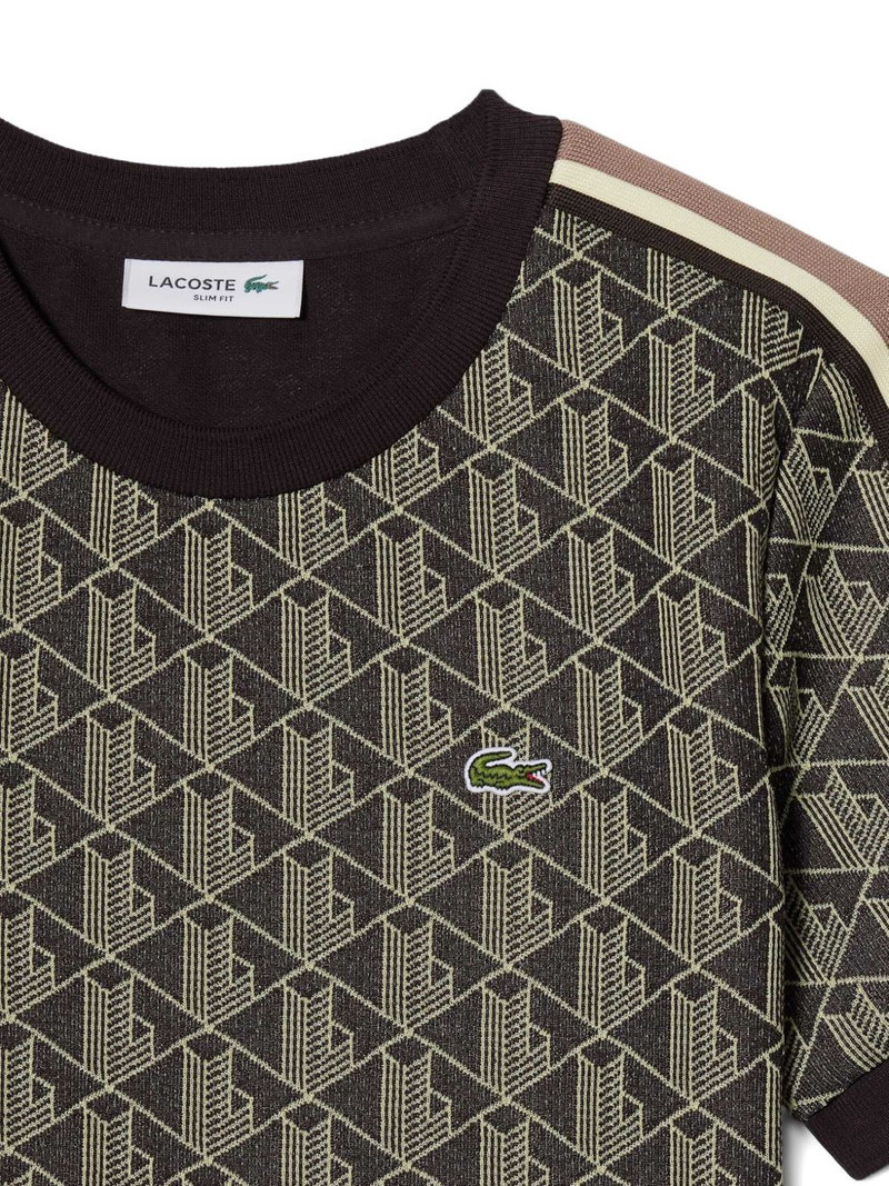 slim-fit monogram T-shirt 5