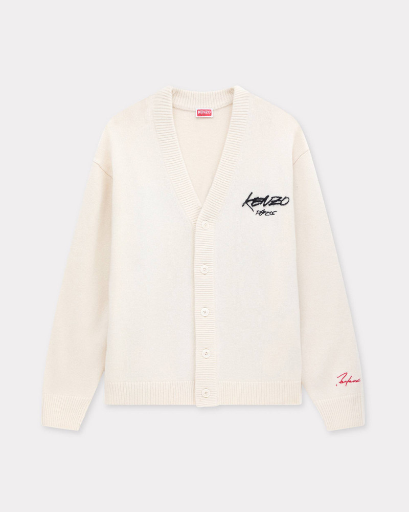 'Kenzo x Futura 2000' cardigan in wool 1