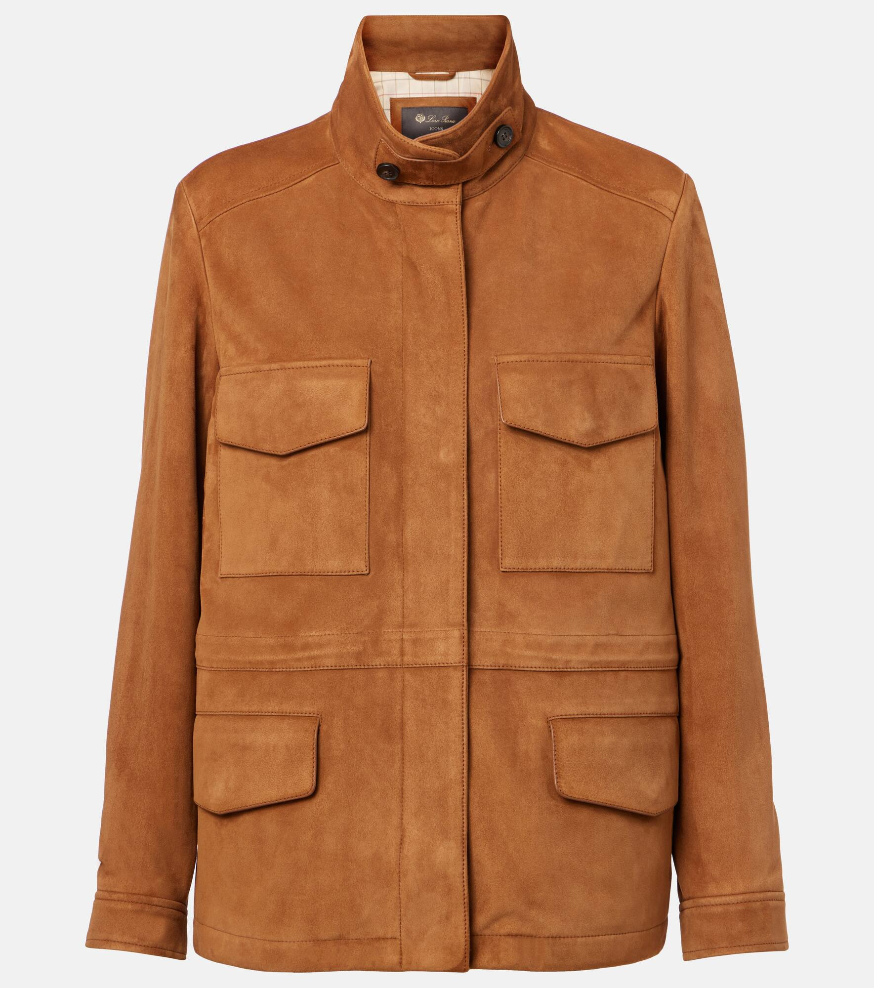 Suede field jacket - 1