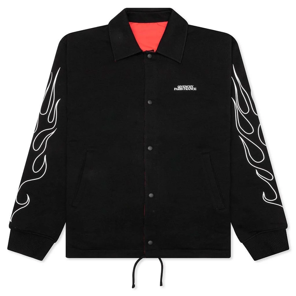 BLOUSON - BLACK/RED - 1