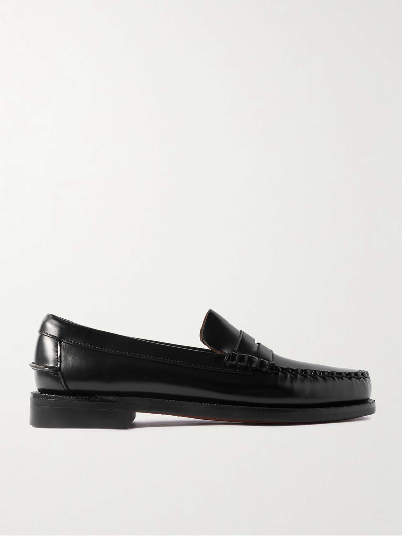 Classic Dan Leather Penny Loafers - 1