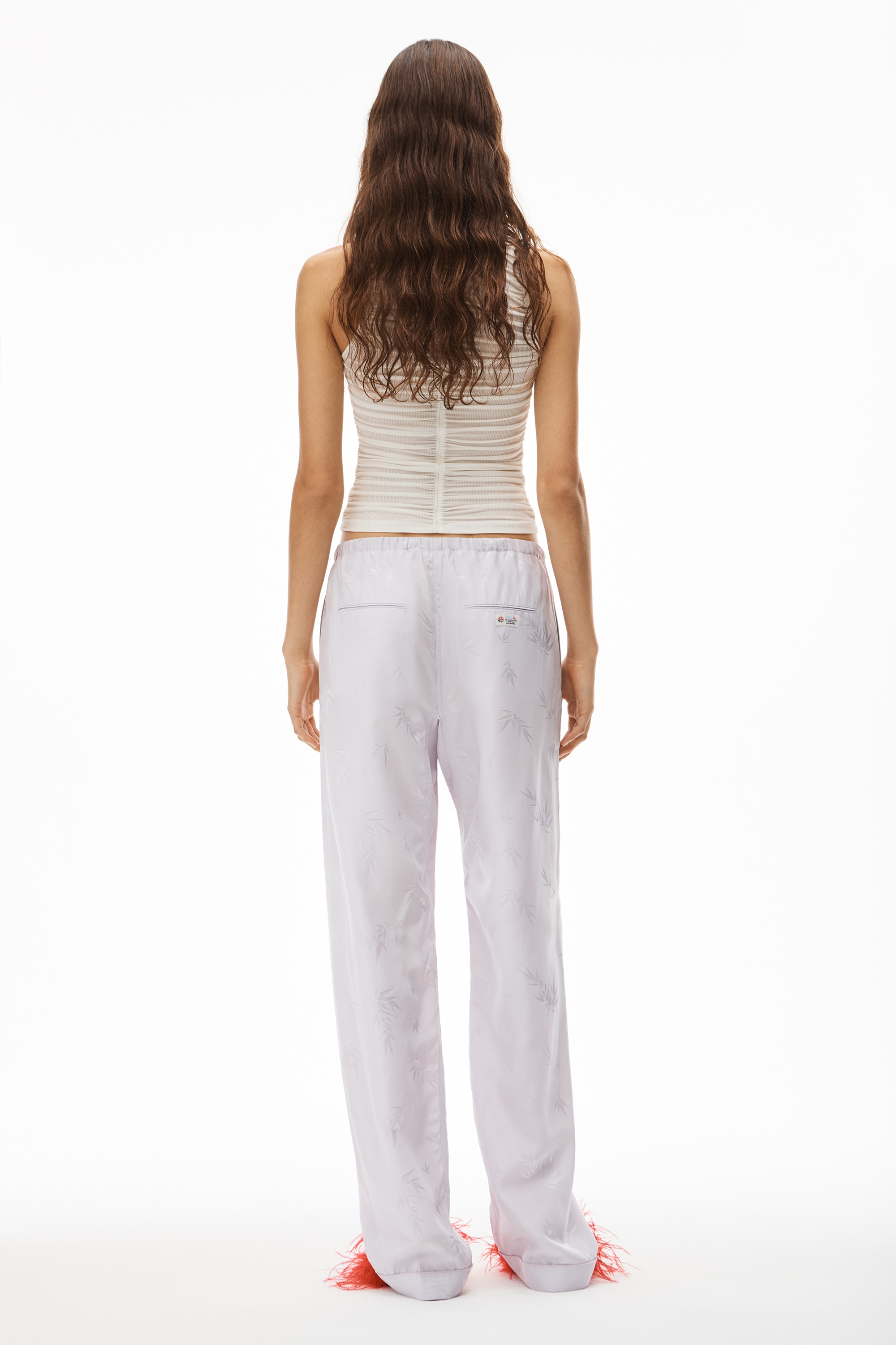 PJ PANT IN VISCOSE JACQUARD - 5