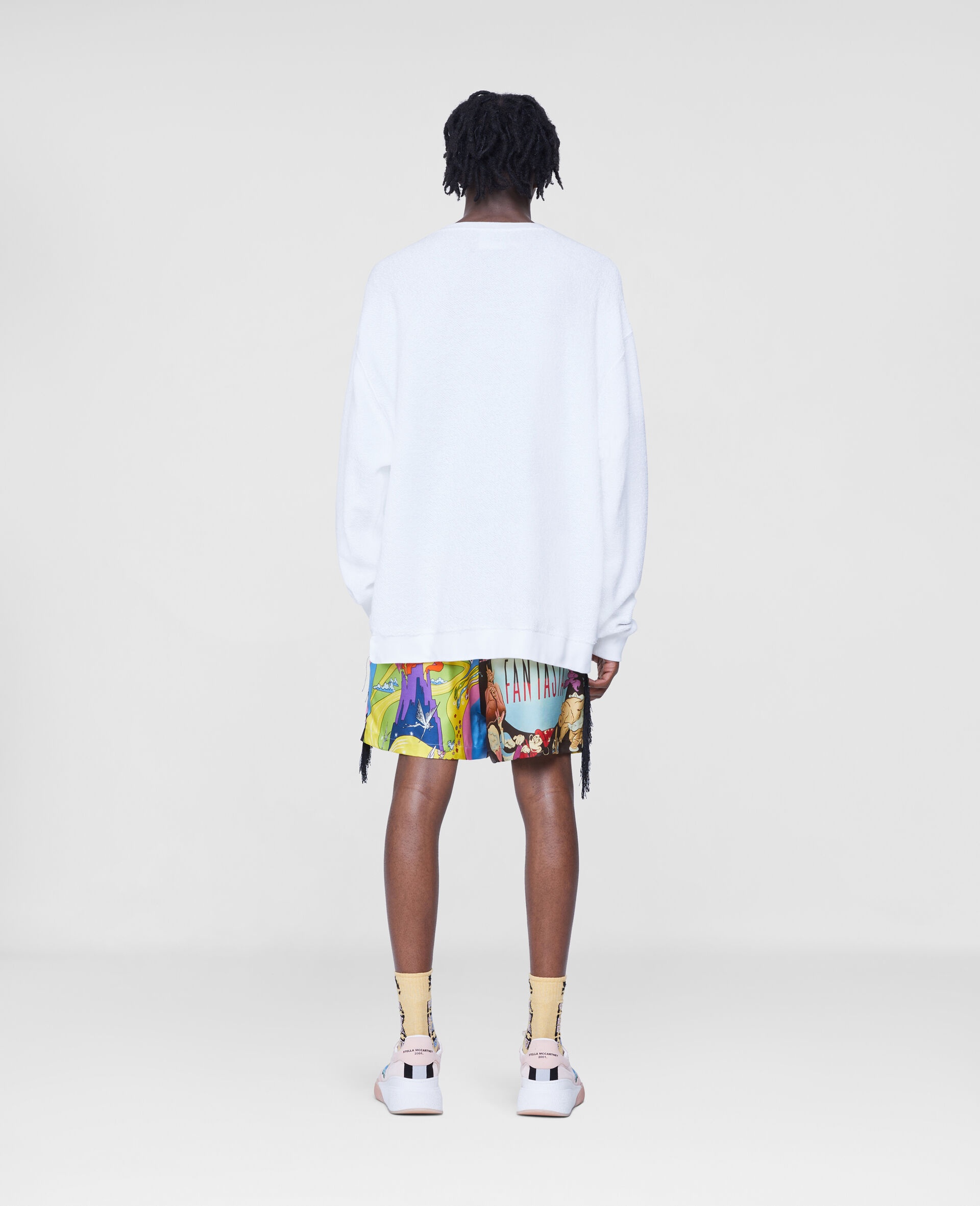 Fantasia Patch Cotton Sweatshirt - 3