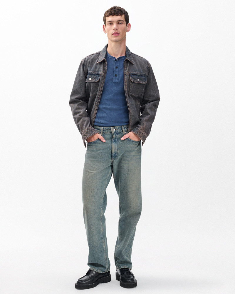 rag & bone Classic Slub Henley outlook