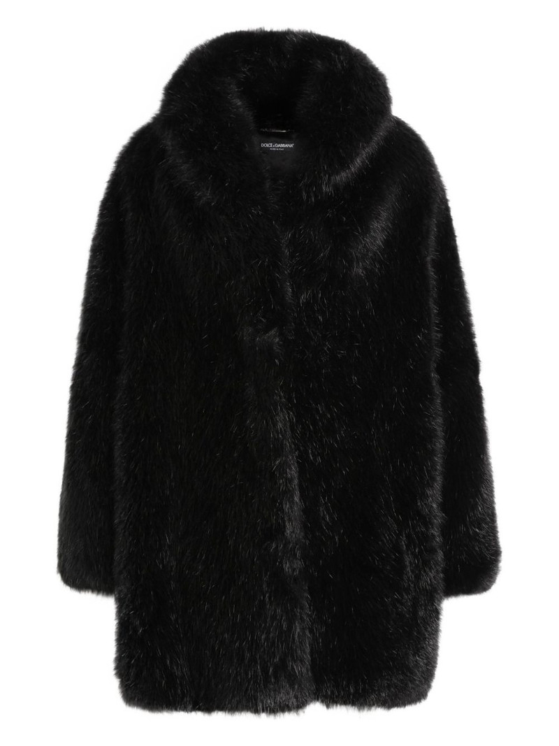fur-effect coat 1