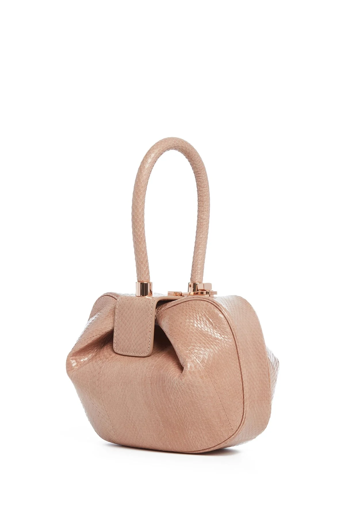 Nina Bag in Nude Snakeskin - 1
