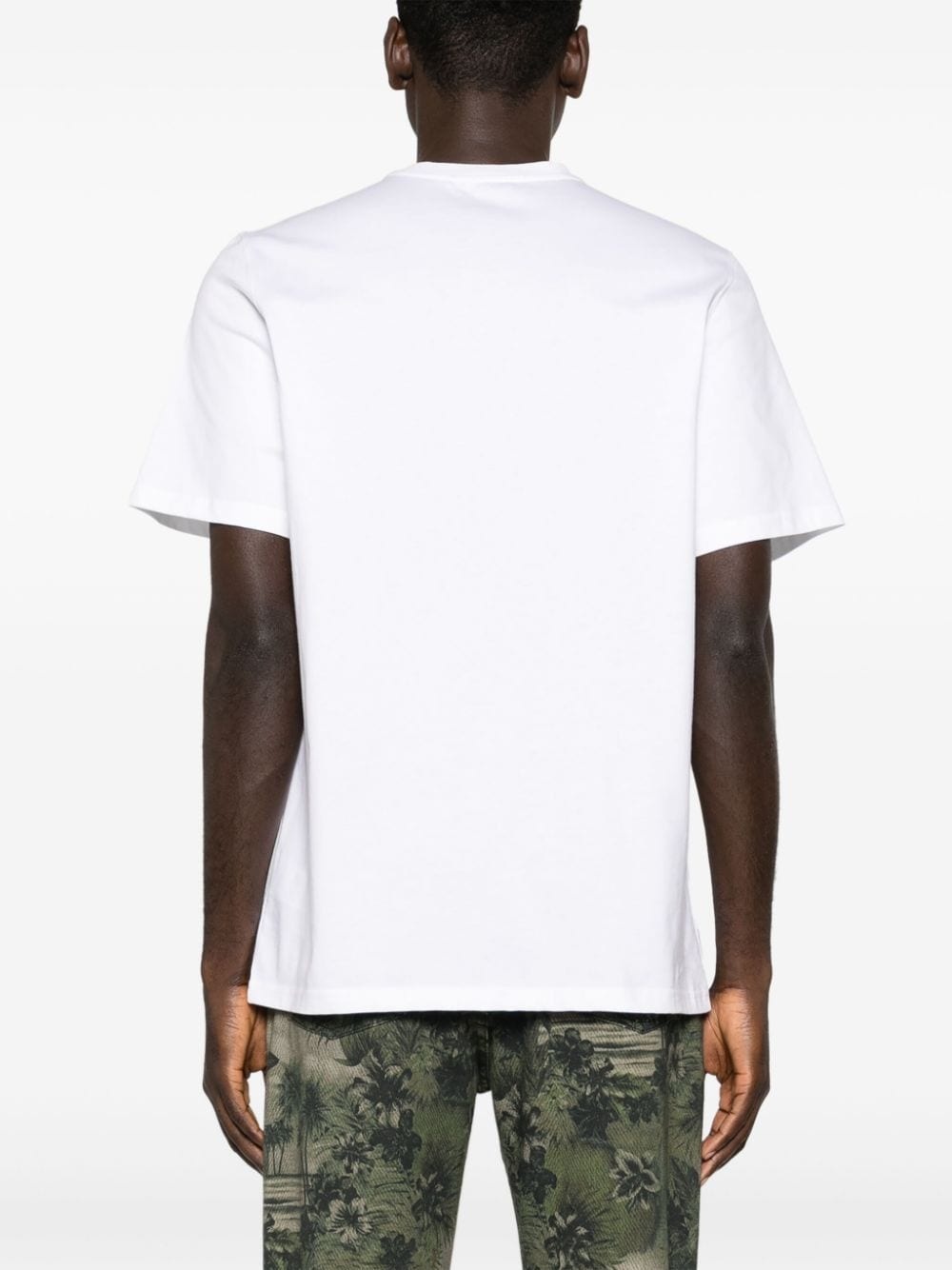 logo-print cotton T-shirt - 4