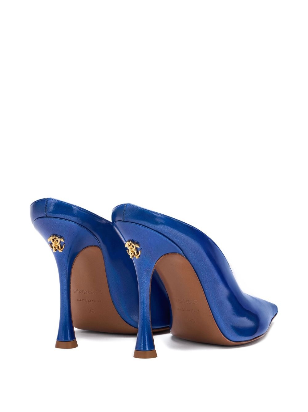sleek pointed-toe mules - 2