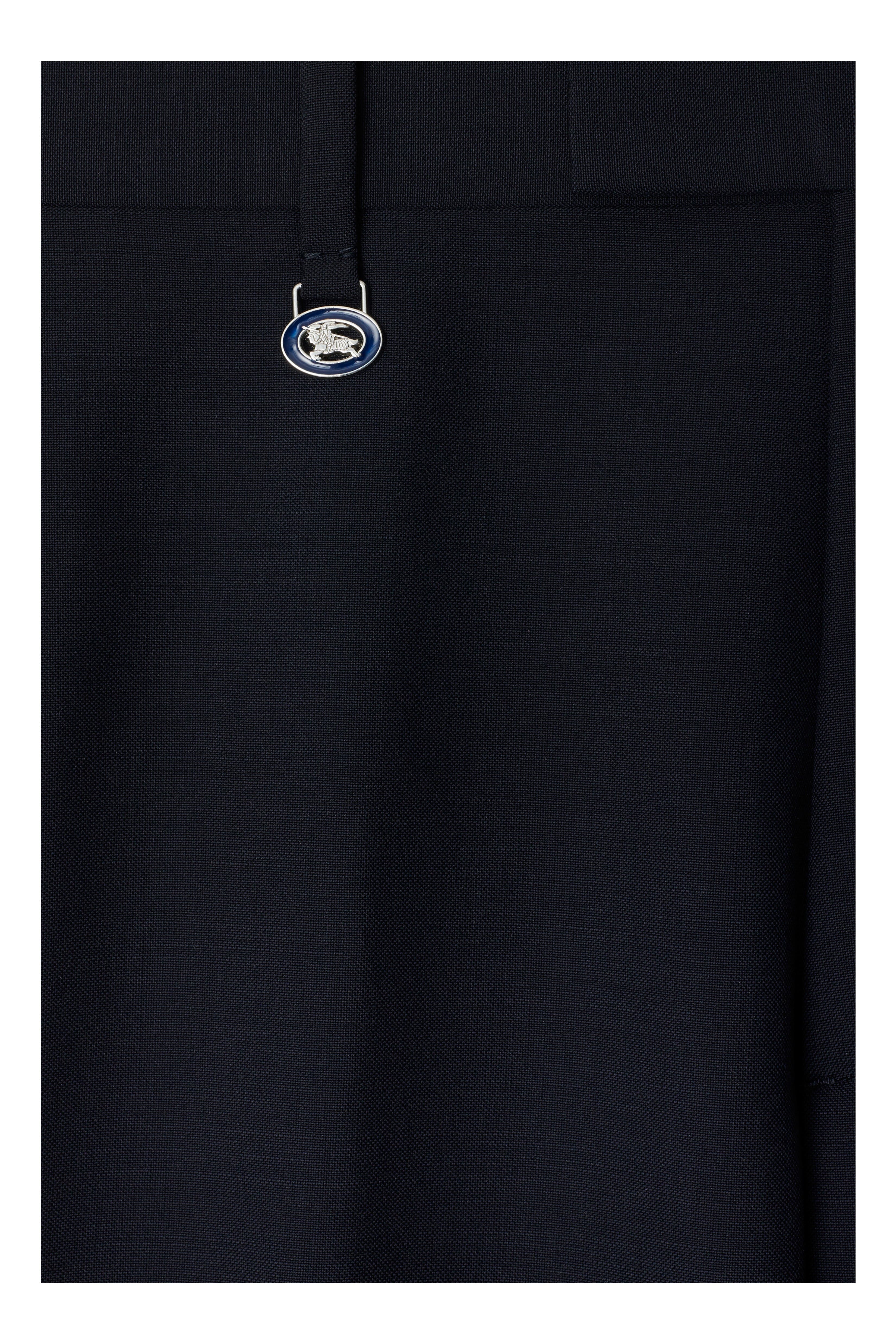 burberry Wool Mohair Tailored Trousers in Navy at Nordstrom - 5