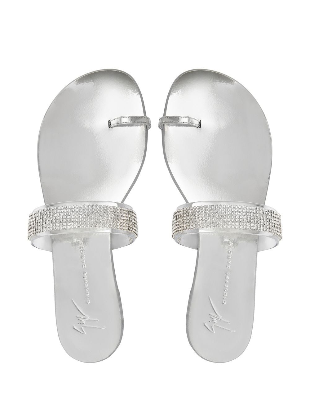 Erwan gem-detail flat sandals - 4