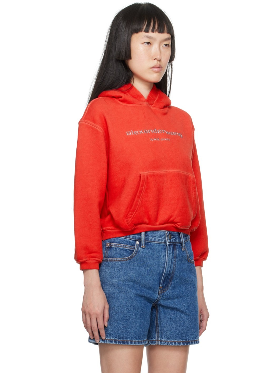 Red Glitter Hoodie - 2