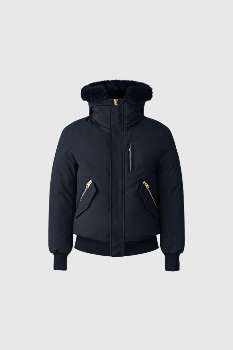DIXON-BX 2-in-1 Nordic Tech down bomber with blue fox fur 1
