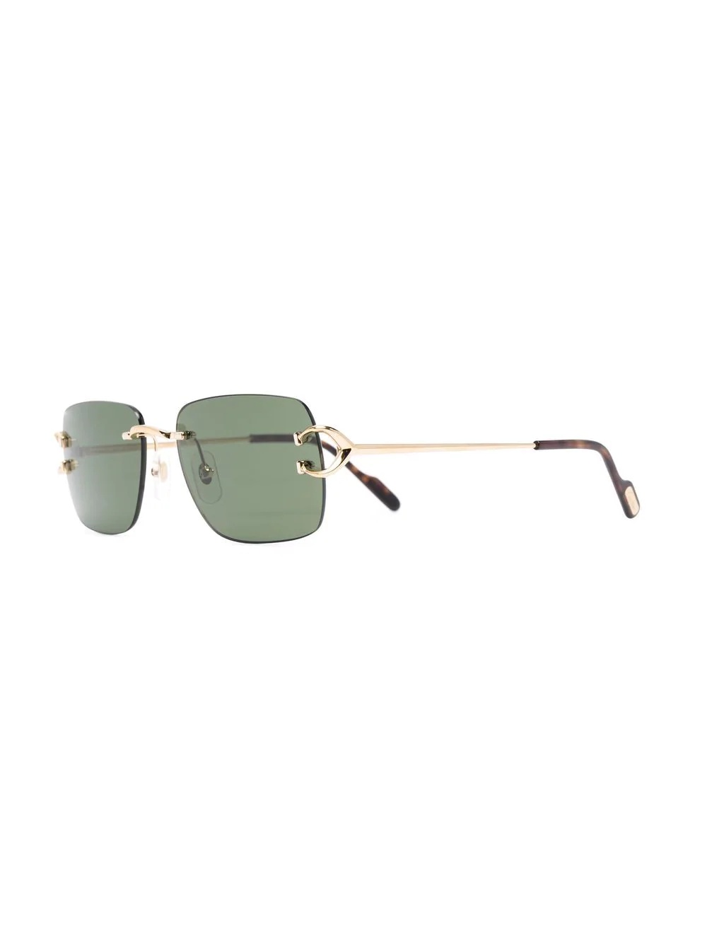 rectangle-frame sunglasses - 2