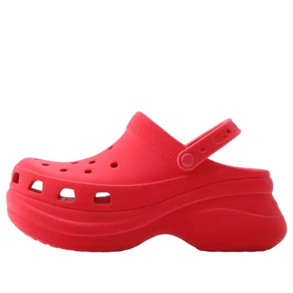 (WMNS) Crocs Bae Velvet Clog 'Digital Raspberry' 211919-7AQ - 1