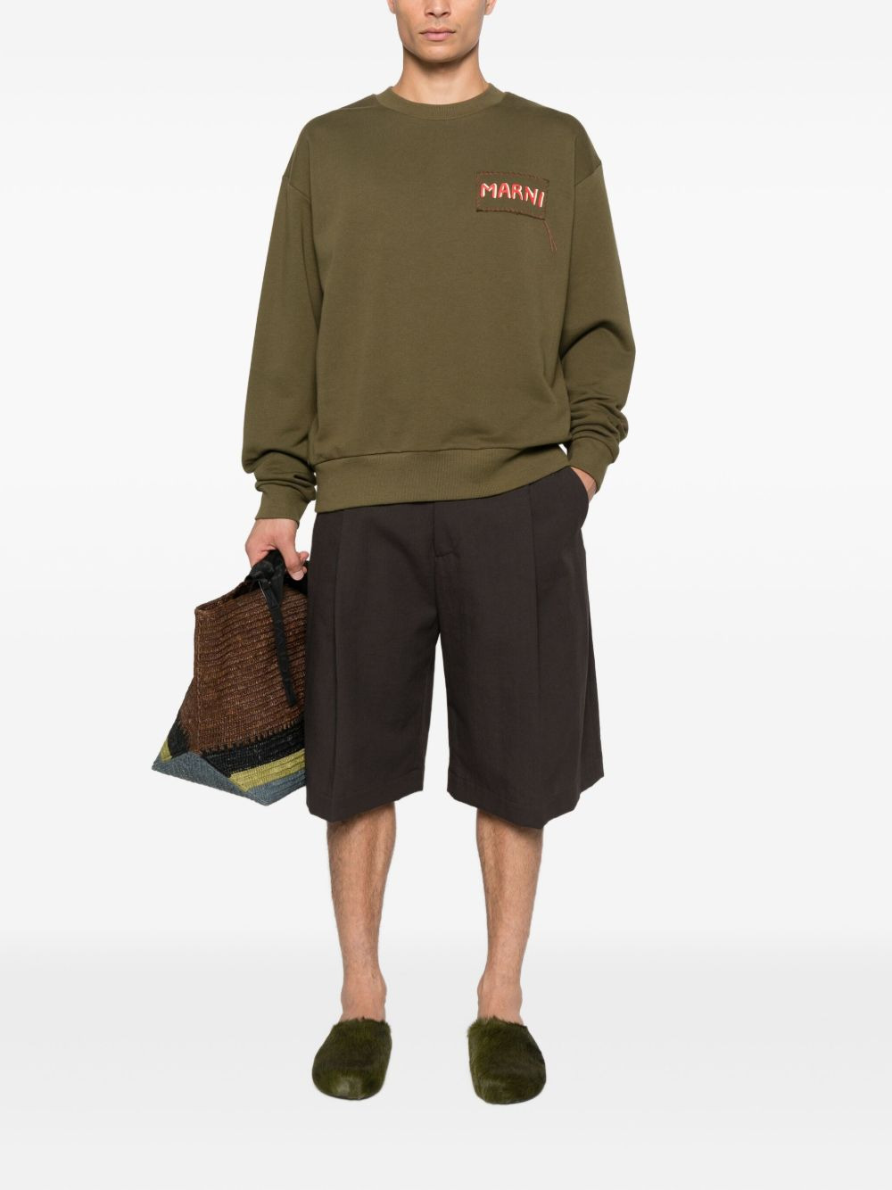logo-print sweatshirt - 2