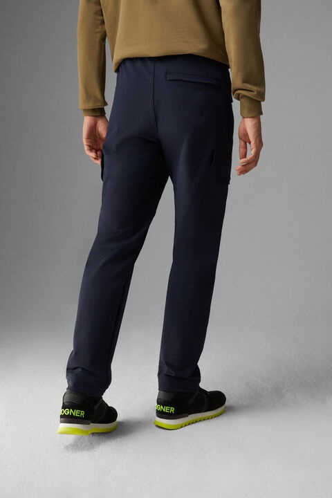 Aidan Softshell combat trousers in Dark blue - 3