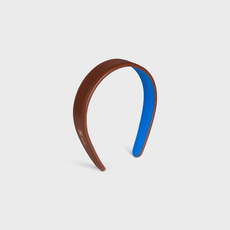 CELINE CELINE BICOLOR HEADBAND IN LAMBSKIN outlook