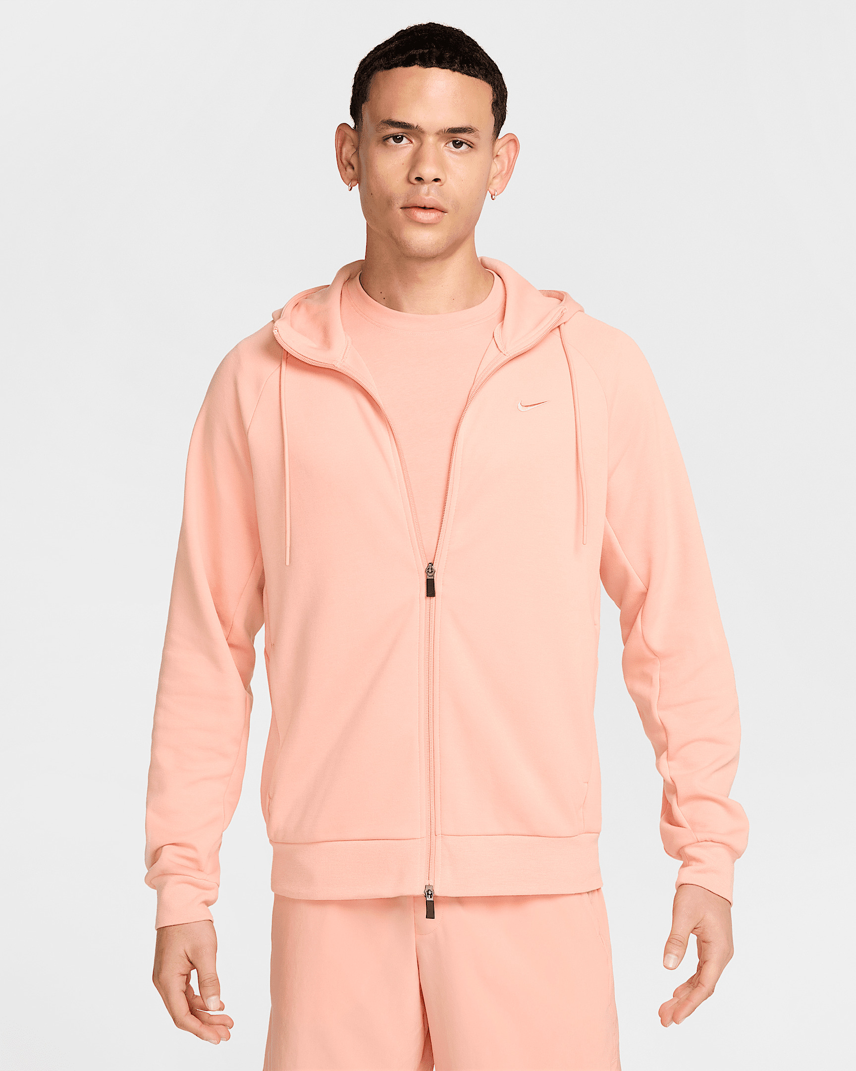 Nike Primary Fleece Men's Dri-FIT UV Full-Zip Performance Hoodie - 1