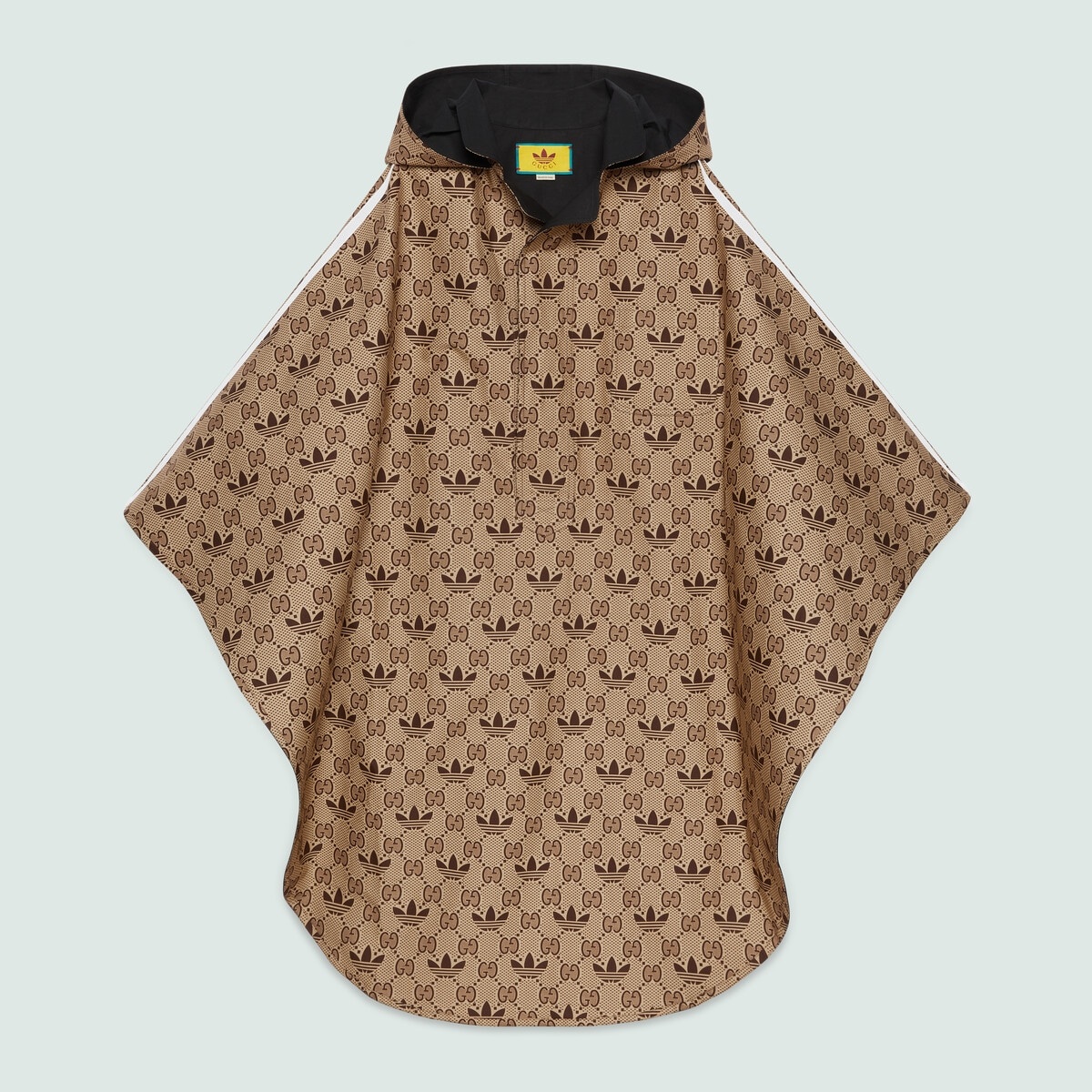 adidas x Gucci reversible cape coat - 9