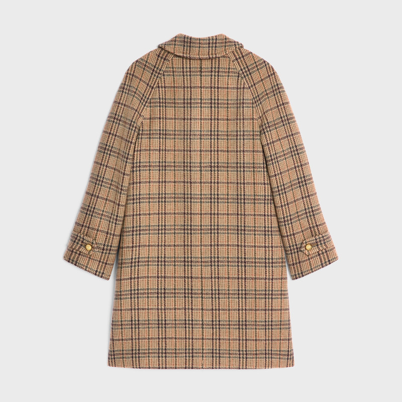 CELINE Victoire mac in Prince of Wales wool outlook