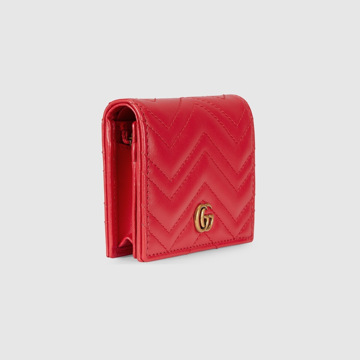 GG Marmont matelassé card case wallet - 3