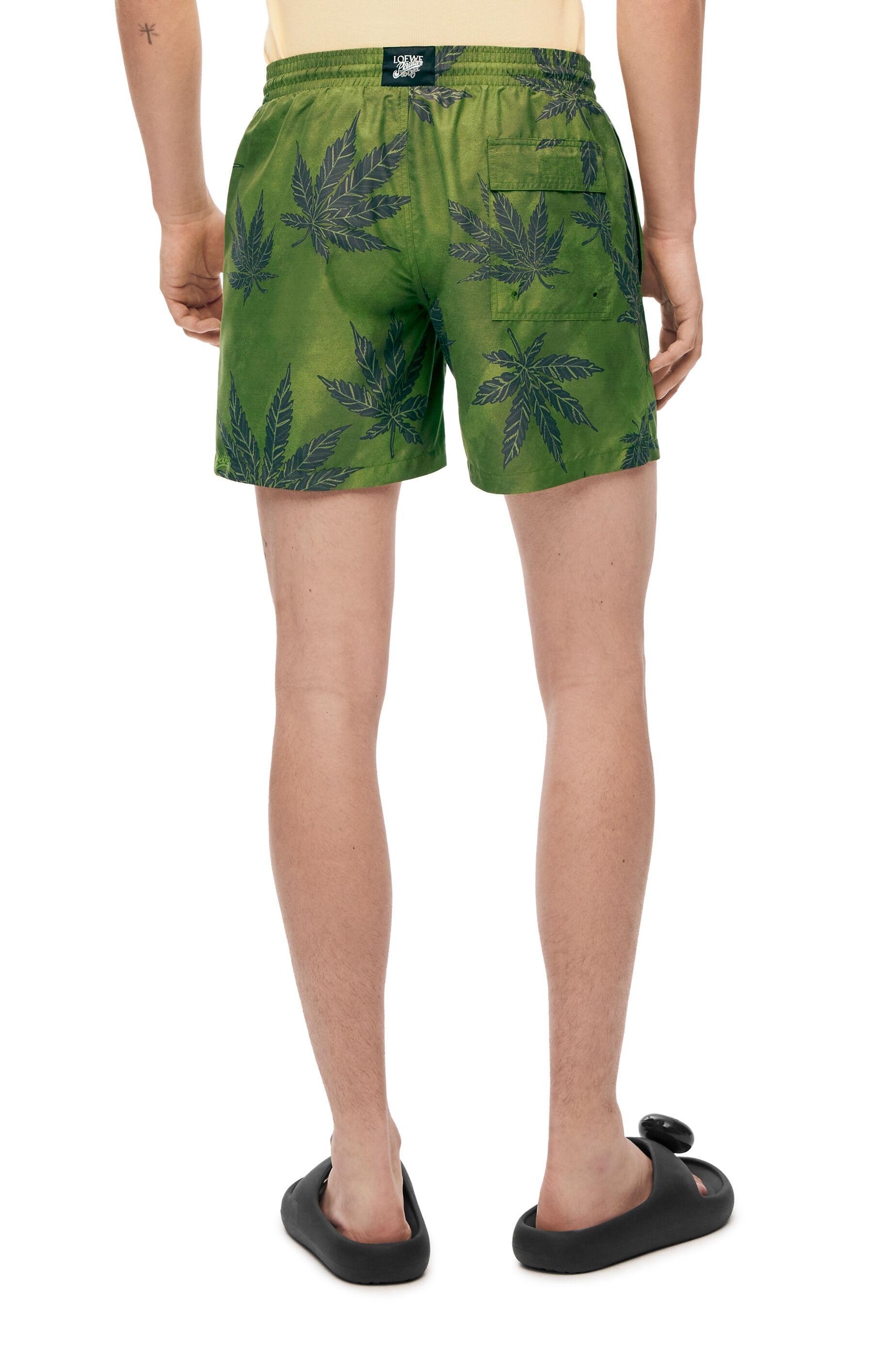 Leaf swim shorts in polyamide - 4