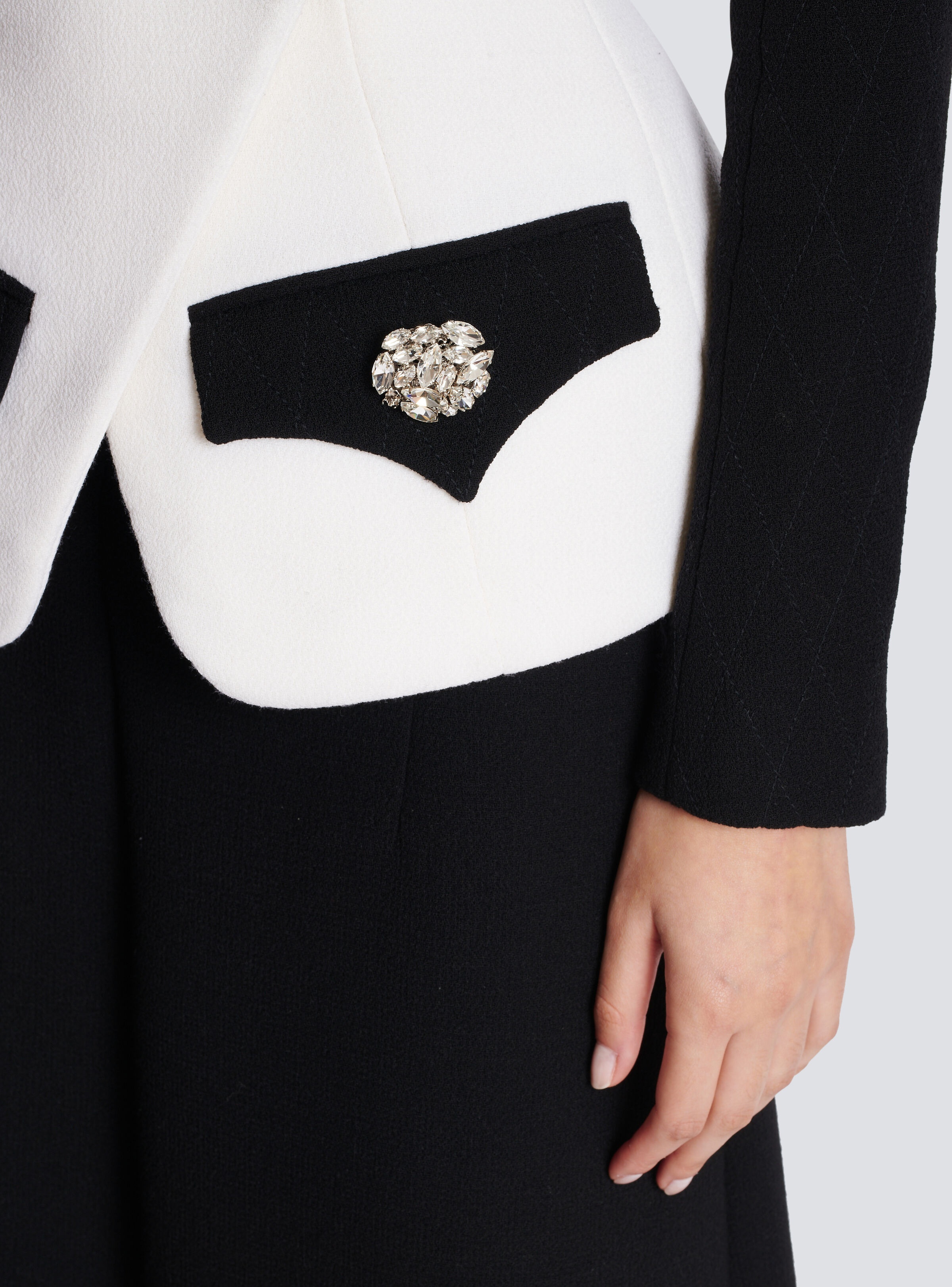 Double crepe jacket - 8
