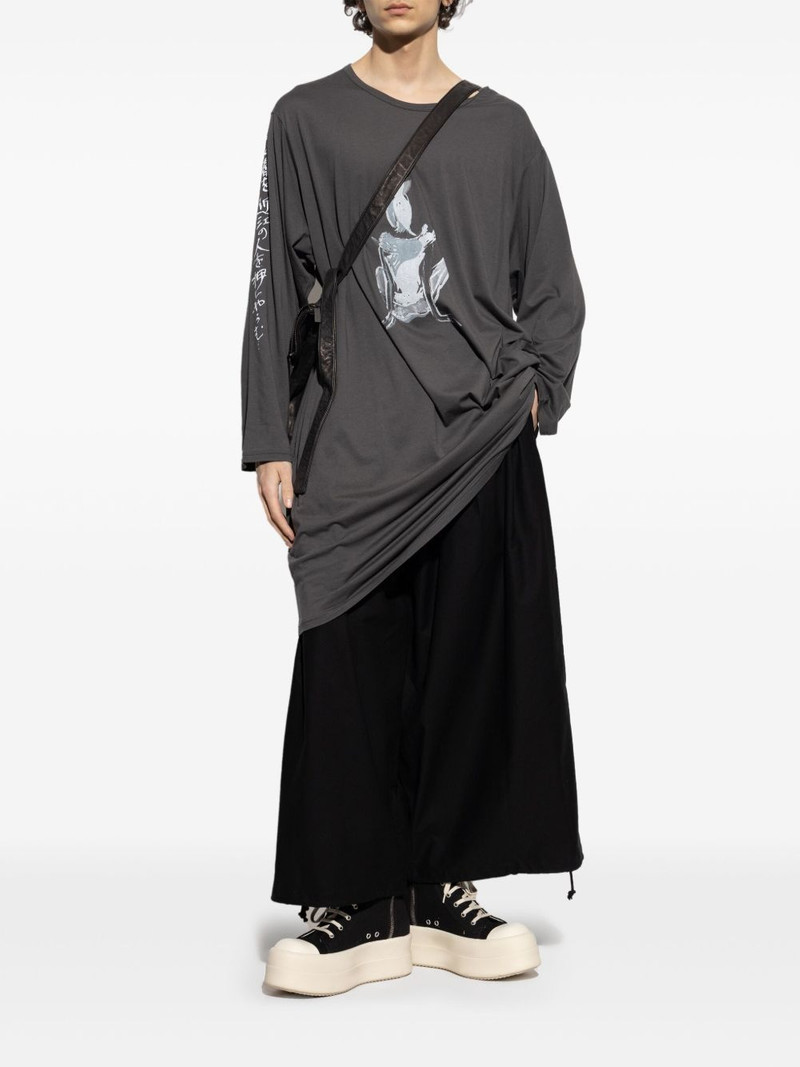 Yohji Yamamoto long-sleeve T-shirt outlook
