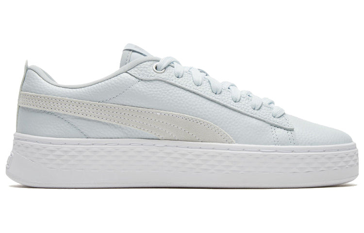(WMNS) PUMA Smash Platform L Light Blue 366487-19 - 2