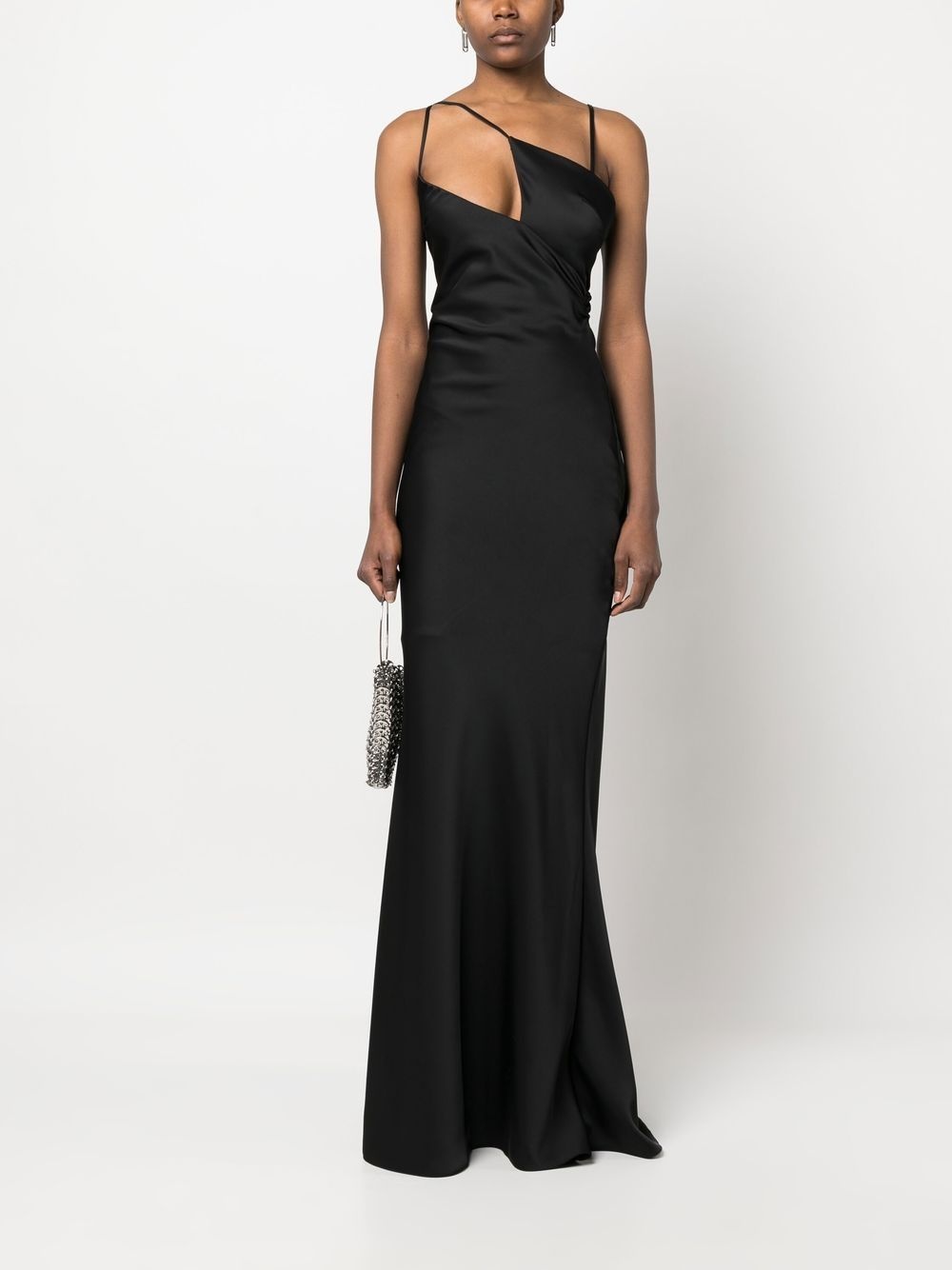 Melva satin long dress - 2